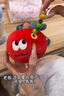 帕提拉紅蘋(píng)果掛件可藏驚喜毛絨公仔可愛(ài)高顏值水果玩偶圣誕節禮物送女友 圣誕驚喜蘋(píng)果【1個(gè)裝】可藏戒指項鏈 曬單實(shí)拍圖