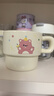 可愛(ài)小海貍露比粉色少女心馬克杯咖啡杯情侶陶瓷水疊疊杯早餐 奶白圣誕海貍 280ML 1個(gè) 曬單實(shí)拍圖