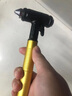 【德國】車(chē)載安全錘破窗器多功能汽車(chē)車(chē)窗玻璃逃生錘四合一帶割刀 白銀色【全金屬】特級鎢鋼安全錘 曬單實(shí)拍圖