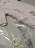 戴維貝拉新生兒夾棉加厚爬服秋裝女寶寶連體衣嬰兒衣服 曬單實(shí)拍圖