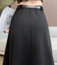自由系毛呢半身裙女秋冬季2025新款高腰顯瘦垂順大擺裙氣質(zhì)復古百搭長(cháng)裙 曬單實(shí)拍圖