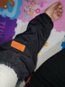諄梧袖套秋冬護手臂羽絨服男女上班寬松護廚房工作畫(huà)畫(huà)防水防臟污套袖 1雙裝【黑色-皮標款】防水 防臟污 曬單實(shí)拍圖
