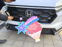 飾霸專(zhuān)用23-26本田CRV防蟲(chóng)網(wǎng)卡扣25前臉中網(wǎng)防蚊罩水箱防護網(wǎng)改裝配件 混動(dòng)版-CRV【上網(wǎng)帶連體大飾條+下網(wǎng)】2件-純黑 一體注塑不焊接 卡扣式防蟲(chóng)網(wǎng) 曬單實(shí)拍圖