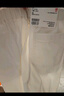 優(yōu)衣庫童裝男童女童彈力松緊長(cháng)褲/休閑褲褲子479575 01 乳白色 160 曬單實(shí)拍圖