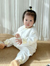 【京東快遞】嬰兒連體衣外出服睡衣寶寶四季款衣服保暖內搭家居服 黃小熊組合【兩件裝】 90cm 【建議12-15個(gè)月】 曬單實(shí)拍圖