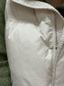 香影輕薄無(wú)袖羽絨服馬甲女2025冬季新款90白鴨絨疊穿白色短款外套 米白 L 165/88A/110-125斤 曬單實(shí)拍圖