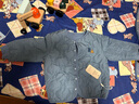 巴厘小豬兒童棉服秋冬季夾棉男童加厚保暖棉衣內膽棉襖寶寶打底女童外套 月光藍 110 曬單實(shí)拍圖