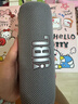JBL FLIP6 音樂(lè )萬(wàn)花筒六代 flip5升級款 便攜藍牙音箱 桌面音響 賽道揚聲器 獨立高音單元 煙空灰  曬單實(shí)拍圖