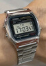 卡西歐（CASIO）A158W小方塊電子手表 休閑簡(jiǎn)約鋼帶防水學(xué)生男士小銀表情侶男女款 A158WA-1DF 曬單實(shí)拍圖
