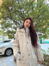 鴨鴨（YAYA）王一博同款工裝風(fēng)衣羽絨服男女中長(cháng)款2025冬季加厚防風(fēng)防寒外套MY 米灰色 【男女同款現貨速發(fā)】 L 【建議140-160斤】 曬單實(shí)拍圖