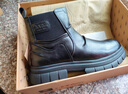 公牛世家馬丁靴男靴2025冬季新款高幫男鞋皮鞋男士切爾西加絨棉鞋子男款 黑色【四季款單鞋】 GN25ZY020 42 曬單實(shí)拍圖