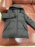 羅蒙（ROMON）2025新款羽絨棉服冬季可拆卸連帽商務(wù)休閑棉衣加厚保暖棉襖外套男 黑色 XL 【建議121-135斤】 曬單實(shí)拍圖