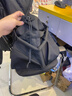 鋒上抽繩水桶包簡(jiǎn)約大容量手提包時(shí)尚女包韓版小眾設計個(gè)性單肩斜挎包 曬單實(shí)拍圖