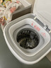 榮事達【重磅新品】全自動(dòng)4kg波輪洗衣機 小型家用嬰幼兒寶寶 孕婦內衣褲洗烘一體機 高溫煮洗 除菌除螨 4kg 【高溫煮洗+洗烘一體+新風(fēng)換氣】白 無(wú)孔免清洗內桶【補貼立減15%】 曬單實(shí)拍圖