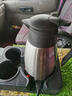XMSJ車(chē)載燒水壺24v220V通用電熱水壺貨車(chē)用加熱壺大容量飲水機熱水器 /.24V東風(fēng)天龍+電源線(xiàn)+壺座 曬單實(shí)拍圖