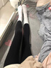 寶娜斯黑色打底褲女秋冬加絨加厚打底襪女微壓高腰顯瘦連褲襪黑色瑜伽褲 80D春秋薄款/適合20-30℃ 均碼 常規款【適合身高155-175cm丨體重80-120斤】 曬單實(shí)拍圖