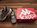 卡帕卡帕男鞋運動(dòng)鞋男2025秋季新款透氣情侶老爹鞋子男款輕便軟底跑鞋 鯊魚(yú)灰 42.5 曬單實(shí)拍圖