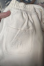 左西女童加絨褲子冬季保暖2025新款兒童冬裝直筒褲長(cháng)褲潮 米白 150 曬單實(shí)拍圖