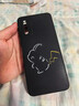 品陌（PINMO） vivoiQOO Neo5活力版手機殼手機套Neo5防摔軟殼保護套卡通可愛(ài)潮殼 vivoiQOO Neo5活力版 優(yōu)雅黑-簡(jiǎn)約皮卡 曬單實(shí)拍圖