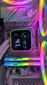 九州風(fēng)神（DEEPCOOL）冰翼LQ360ULTRA CPU水冷散熱器/ARGB光環(huán)斷段碼屏/磁吸屏幕可旋轉/自研6代高能水泵/高性能風(fēng)扇 冰翼360 ULTRA ARGB【白色】 曬單實(shí)拍圖