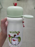元氣小葵綠蘋(píng)果ins新款簡(jiǎn)約小眾學(xué)生保溫杯304不銹鋼女生高顏值卡通兒童 綠蘋(píng)果蓋保溫杯550ml青蘋(píng)果草莓狗 單杯 曬單實(shí)拍圖