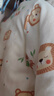 歡喜小熊嬰兒秋冬長(cháng)袖套裝寶寶冬款夾棉保暖分體衣服新生兒兩件套 曬單實(shí)拍圖