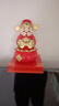招財進(jìn)寶擺件客廳擺件辦公室風(fēng)水擺件八方來(lái)財太陽(yáng)能財神爺 曬單實(shí)拍圖