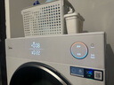 美的（Midea）洗烘套裝 10KG滾筒洗衣機+變頻熱泵烘干機【清風(fēng)明月2.0洗烘塔】MGH20A-W+AIR 純平全嵌 國家補貼 曬單實(shí)拍圖