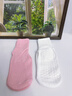 皓梵潔瑜伽防滑襪普拉提襪子室內運動(dòng)襪女專(zhuān)業(yè)防滑秋冬毛巾襪長(cháng)筒成人 2雙裝（粉+米白） 曬單實(shí)拍圖