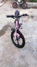 飛鴿山地自行車(chē)兒童變速山地車(chē)碟剎青少年兒童自行車(chē)學(xué)生單車(chē) 變速+一體輪+漸變紫+后座挎包 22寸【適合身高140-160】 曬單實(shí)拍圖