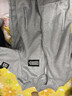花花公子官方純棉運動(dòng)套裝男裝中青年立領(lǐng)衛衣加肥加大碼長(cháng)褲跑步服休閑褲 淺灰0015 XL ： (建議120-135斤) 曬單實(shí)拍圖