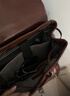 暇步士（Hush Puppies）真皮雙肩包男英倫風(fēng)休閑復古背包通勤電腦包14英寸大容量旅行包 褐色HA-1211655W-5020 曬單實(shí)拍圖