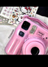 富士膠片instax立拍立得mini SE一次成像相機傻瓜旅游照相機相紙套裝 粉色云朵時(shí)光標配 曬單實(shí)拍圖
