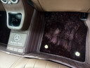 跡路者奔馳E300L E260L GLC300L C260L GLE350 S400LS450專(zhuān)用全包圍腳墊 真皮腳墊+星空毯【咖啡色】 曬單實(shí)拍圖