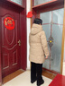 CANDYPRINCE 媽媽羽絨服 中老年羽絨服女中長(cháng)款 中年媽媽裝60歲70冬季外套 58款/卡其 【中長(cháng)款】 2XL / 建議-(體重106-120斤) 曬單實(shí)拍圖