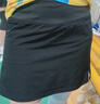 川崎（KAWASAKI）羽毛球女款梭織短裙休閑運動(dòng)速干防走光半身裙B2767 黑色 L 曬單實(shí)拍圖