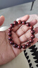 青城山正宗印度老料小葉紫檀手串手鏈佛念珠高油高密盤(pán)玩男女禮物12mm 曬單實(shí)拍圖