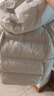 愛(ài)居兔（EICHITOO）保暖蓬松短款羽絨服2025年冬季新款女連帽新年冬外套EWRAJ4Q705A 米白07 M 曬單實(shí)拍圖