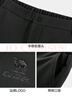 駱駝（CAMEL）加絨傘兵女褲寬松直筒戶(hù)外防潑水運動(dòng)褲 J25CA6L6017 幻影黑 M 曬單實(shí)拍圖
