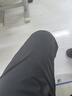 KOLON SPORT/可隆戶(hù)外軟殼褲 男士防潑水透濕耐磨商務(wù)通勤拉絨長(cháng)褲 LHLP5WT859-BK 黑色 L 175/82A 曬單實(shí)拍圖