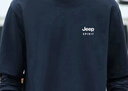 JEEP SPIRIT吉普衛衣男秋冬季韓版圓領(lǐng)寬松男士百搭長(cháng)袖打底衫 深藍加絨 L 曬單實(shí)拍圖