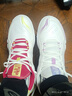 李寧（LI-NING）羽毛球鞋貼地飛行3lite透氣運動(dòng)鞋AYTV003 標準白/品紅色 42 曬單實(shí)拍圖