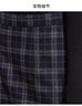 AMII【含綿羊毛】秋冬法式優(yōu)雅通勤綿羊毛高腰A字格子長(cháng)裙半身裙 格子 170/76A/XL 均碼 曬單實(shí)拍圖