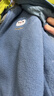 童泰（TONGTAI）寶寶外套秋冬季兒童衣服男童休閑外出上衣女童搖粒絨立領(lǐng)秋裝 藍色 100 碼(建議2-3歲身高90-103cm) 曬單實(shí)拍圖