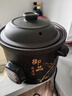 SPOUNR正品蘇泊全自動(dòng)電燉鍋陶瓷煲湯沙鍋家用熬煮粥神器多功能紫砂鍋 6L 黑紫砂[快慢燉款]預約保溫 曬單實(shí)拍圖