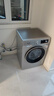 西門(mén)子（SIEMENS）iQ300 10KG大容量 全自動(dòng)變頻滾筒洗衣機 智能除漬 強效除螨 羊毛洗 15分鐘快洗 WG52A108AW 曬單實(shí)拍圖