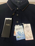 杉杉【羊毛+桑蠶絲】POLO衫長(cháng)袖T恤男士秋季商務(wù)純色通勤寬松打底衫 曬單實(shí)拍圖