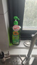 綠勁媽媽壹選餐具凈洗潔精 食物果蔬也能洗 1.28kg*2瓶 柚子檸檬 曬單實(shí)拍圖