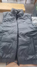 JEEP SPIRIT吉普羽絨服馬甲外套冬季新款立領(lǐng)保暖坎肩男士大碼休閑背心馬夾克 深灰色 XL （建議125-145斤） 曬單實(shí)拍圖