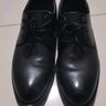 蜘蛛王皮鞋男春秋英倫牛皮男鞋系帶商務(wù)正裝鞋男士上班鞋子 黑色 43  曬單實(shí)拍圖